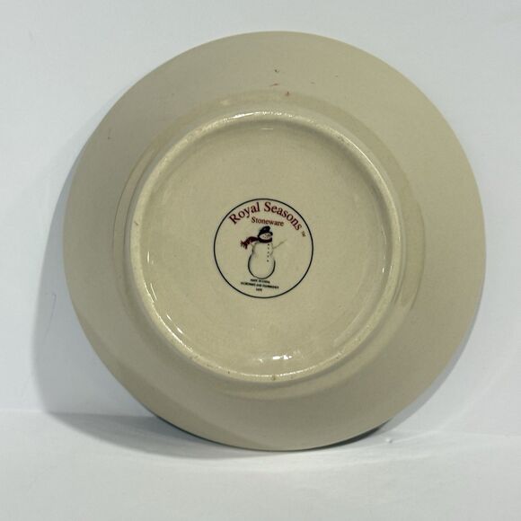 Royal Seasons Snowman Mug & Bowl Set St Nicholas Square Yuletide Stoneware - Picture 6 of 16